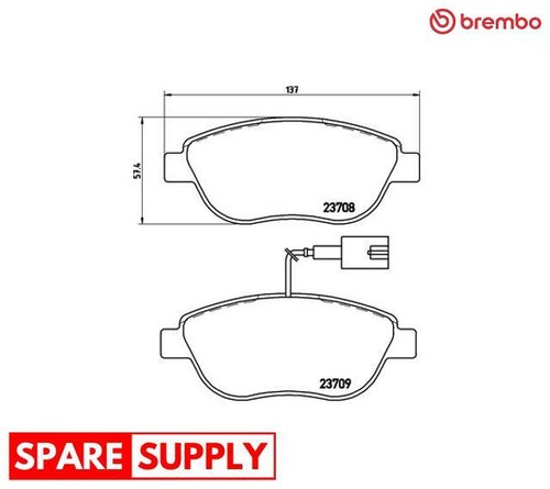 Brake pad set - set,,