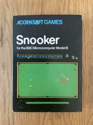 Snooker game for bbc micro - snooker, b