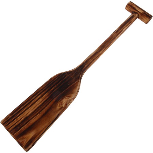 Reusable wooden oar pendant - reusable,