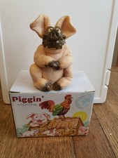 Piggin’ Gorgeous Pig Figurine – Handmade by David Corbridge (1997)