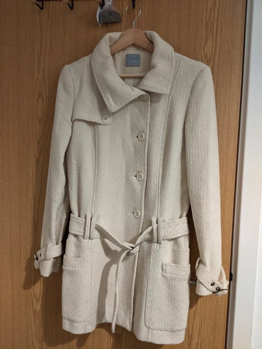 Woollen medium length - , jacket