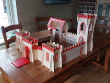 Wooden Toy Castle / Fort