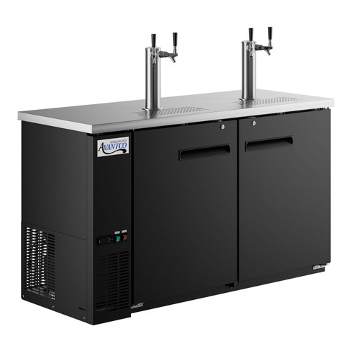 Double tap kegerator beer - (2),