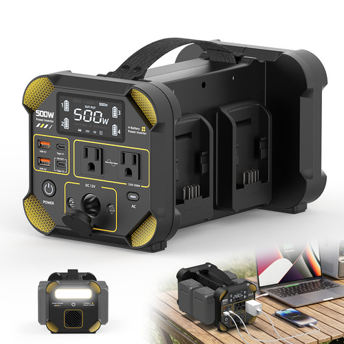 Portable 500w pure sine wave - pure,