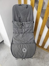 Bugaboo Grey Melange footmuff donkey bee  cameleon fox lynx butterfly Dragonfly