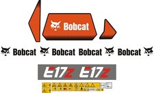 Bobcat E17z Mini Digger Decal