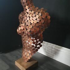 Standing 2p Coin Copper Metal