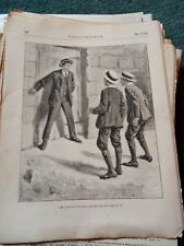 Kvc22 Ephemera  1916 book picture he slammed the door and put his foot on it 