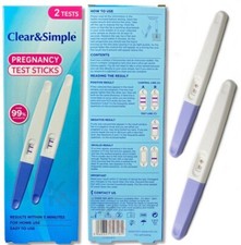 2 x Pregnancy Test Sticks