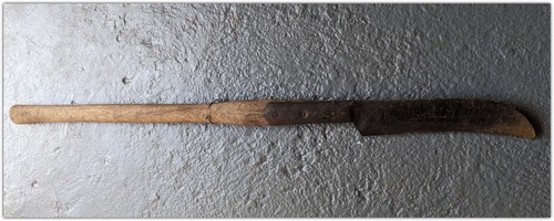 Antique vintage straight - /,