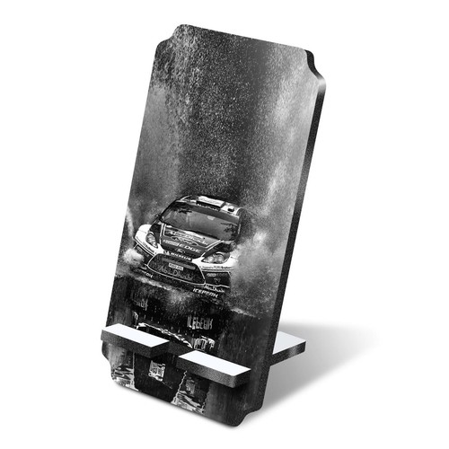 5mm mdf phone stand - phone, bw
