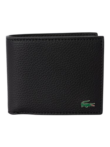 Lacoste billfold wallet - wallet,, black
