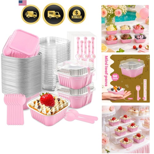 Mini cake pans with lids - with,
