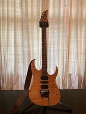 Ibanez J Custom RG8570NT Electric Guitar Natural Flame