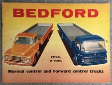 BEDFORD TJ & TK Normal/Forward Control Trucks Sales Brochure Aug 1960 B823/8/60