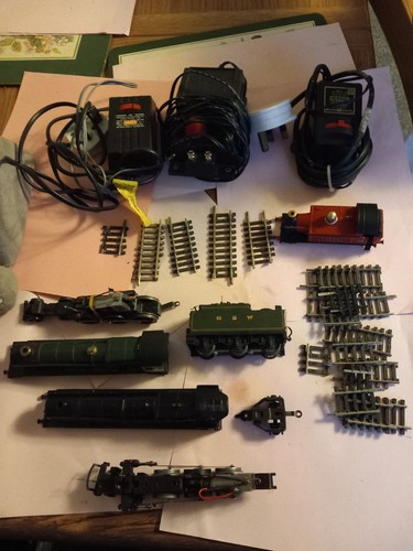 Vintage train locos and - locos, power