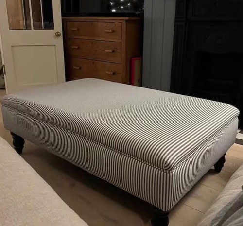 Classic ticking fabric - classic, ottoman