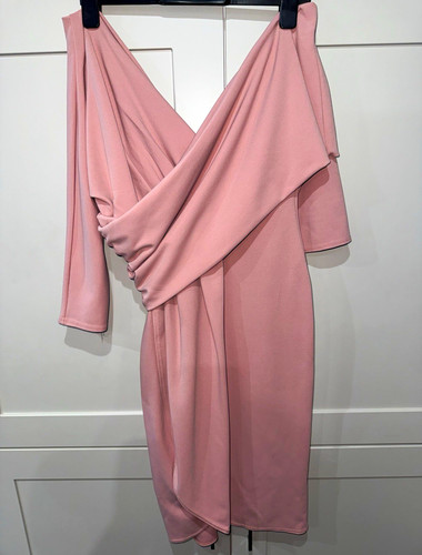 Boohoo pink off shoulder - boohoo,