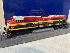 WORKING GENESIS HO G68518 KANSAS CITY SOUTHERN SD70ACe LOCO MODEL BOXED 4046
