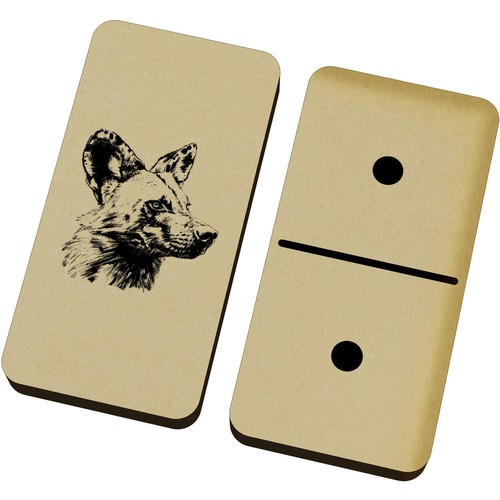 African wild dog domino set - wild,