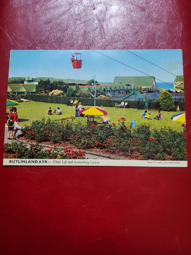 Butlins ayr postcard - postcard, holiday