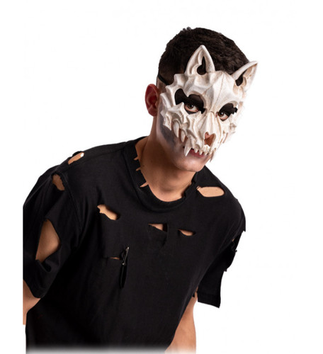 Wolf skull mask prop adult - prop,