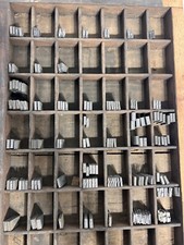 Lot 160+ Letterpress Type