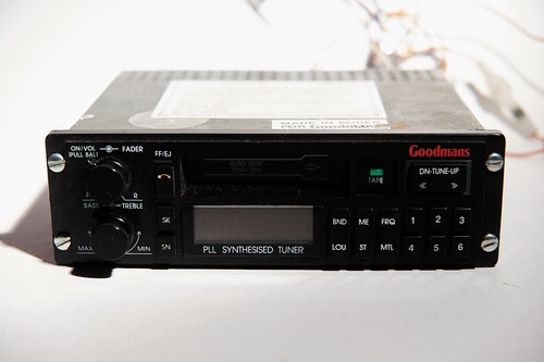 Goodmans car stereo cassette - goodmans,