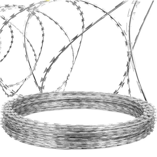 Razor wire galvanized barbed - wire,