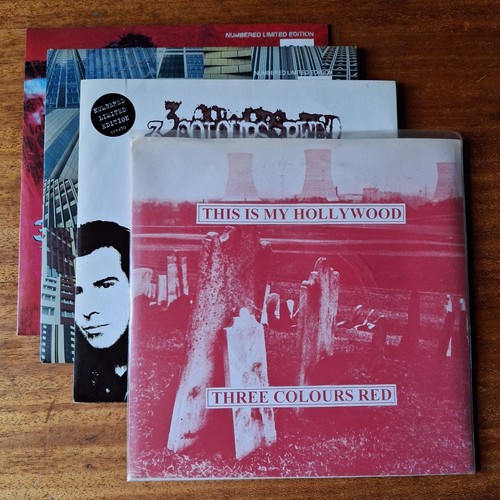 Colours red 7 vinyl - 3, 7"vinyl