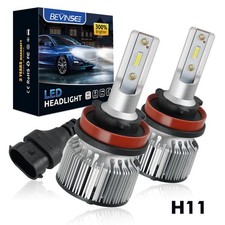 BEVINSEE 2x H11 H8 LED Fog