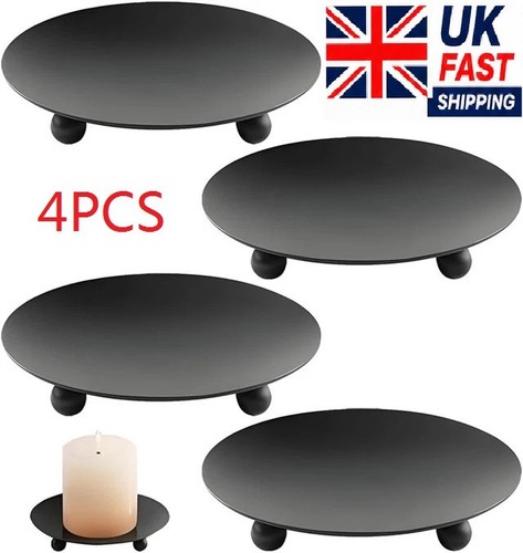 4pcs candle holders - holders, pillar