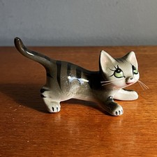 Vintage Pottery Kitsch Cat