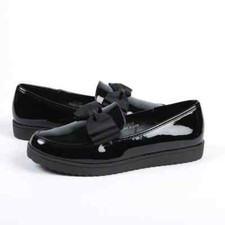 school work bow loafers womens