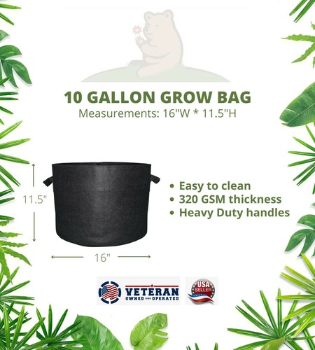 Gallon grow bags - gallon,