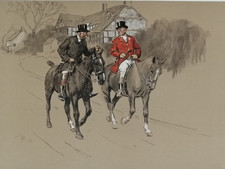 Vintage Lionel Edwards Print