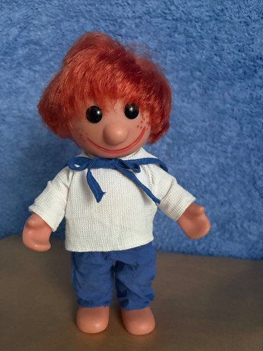 Vintage european rubber doll - vintage,