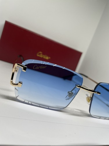 Cartier big diamond - cut, blue