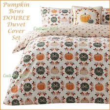 Autumn Pumpkin Bows DOUBLE