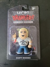 Dusty Rhodes Limited Edition Micro Brawlers Pro Wrestling Tees Exclusive AEW WWE