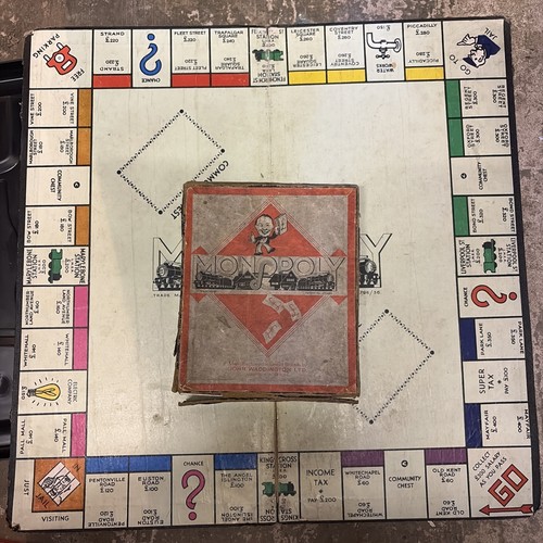 Vintage monopoly john - vintage,