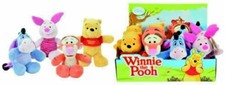 Winnie the Pooh Plush Toys 20cm - Tigger, Eeyore, 20cm - Disney Simba