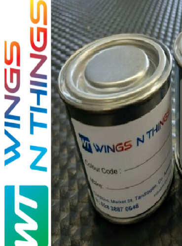 White primer paint etch - 1k,