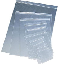 Grip Seal Bags Clear Poly