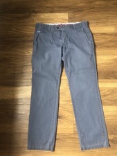Meyer Walters Modern Comfort Charcoal Grey Bonn Luxury Vintage Chino Trousers 