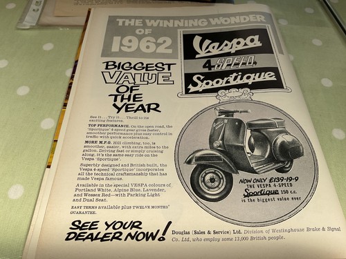 Vespa sportique 150 speed - vespa,
