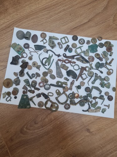 Metal detecting finds - finds, job