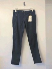 Zara Basic Denim Blue Textured Uk 12 Skinny Fit Trousers. NWT 