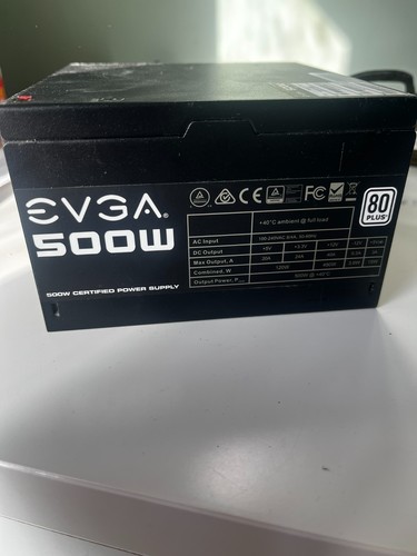 Evga 500w power supply - power, psu