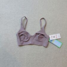 Sloggi Ever Ease Bra Womens Small Foggy Mauve Soft Casual Smart Temp NWT